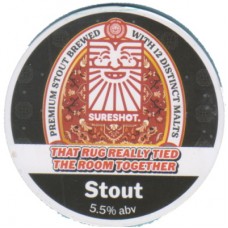Sureshot Brewing That Rug Really Tied The Room Together Stout 5.5% Tap Clip